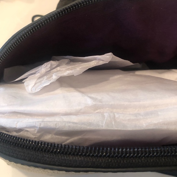 NWT Jackfrench London Leather Cosmetic Bag with Dustbag - Picture 7 of 7